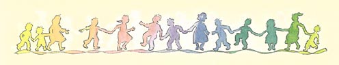 Kinderreigen aus: "Das Kinderfestebuch" von Christiane Kutik, Verlag Freies Geistesleben